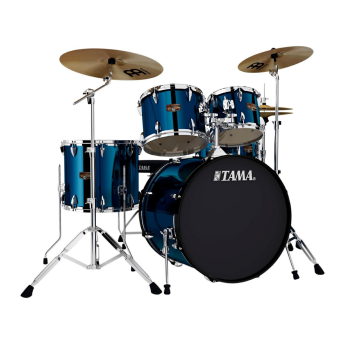 Tama Imperialstar 5-Piece Drum Set with Cymbals Midnight Blue